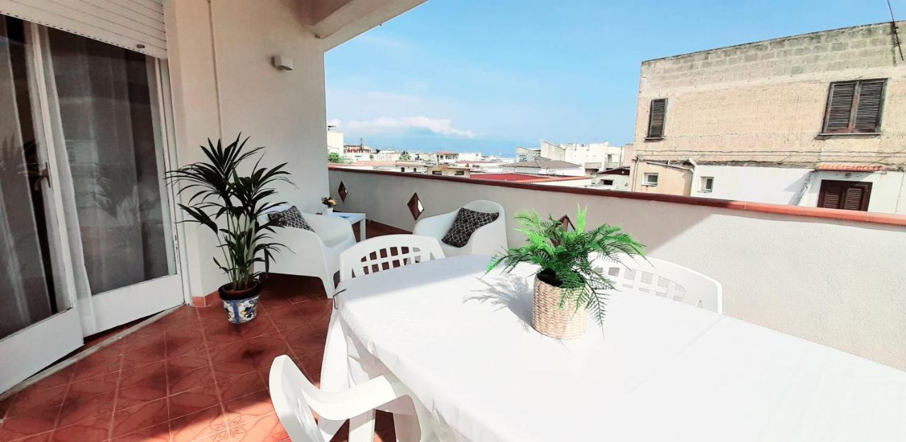 " Limoncello" Appartamento A 150 M Dal Mare ! Perfetto Per Famiglie E Coppie Алькамо Екстер'єр фото